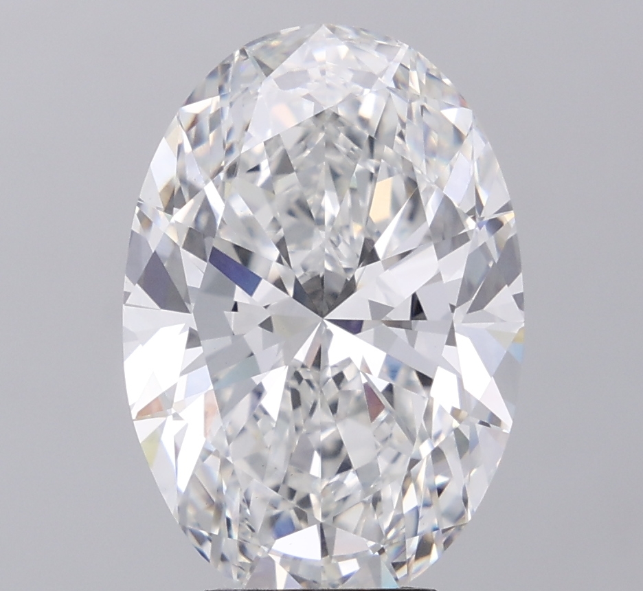Oval 7.55ct F VS1
