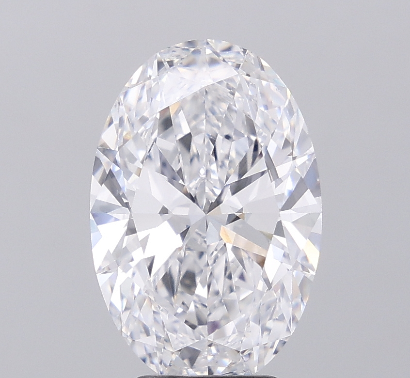 4.08 ct. oval Lab Grown Diamond front image