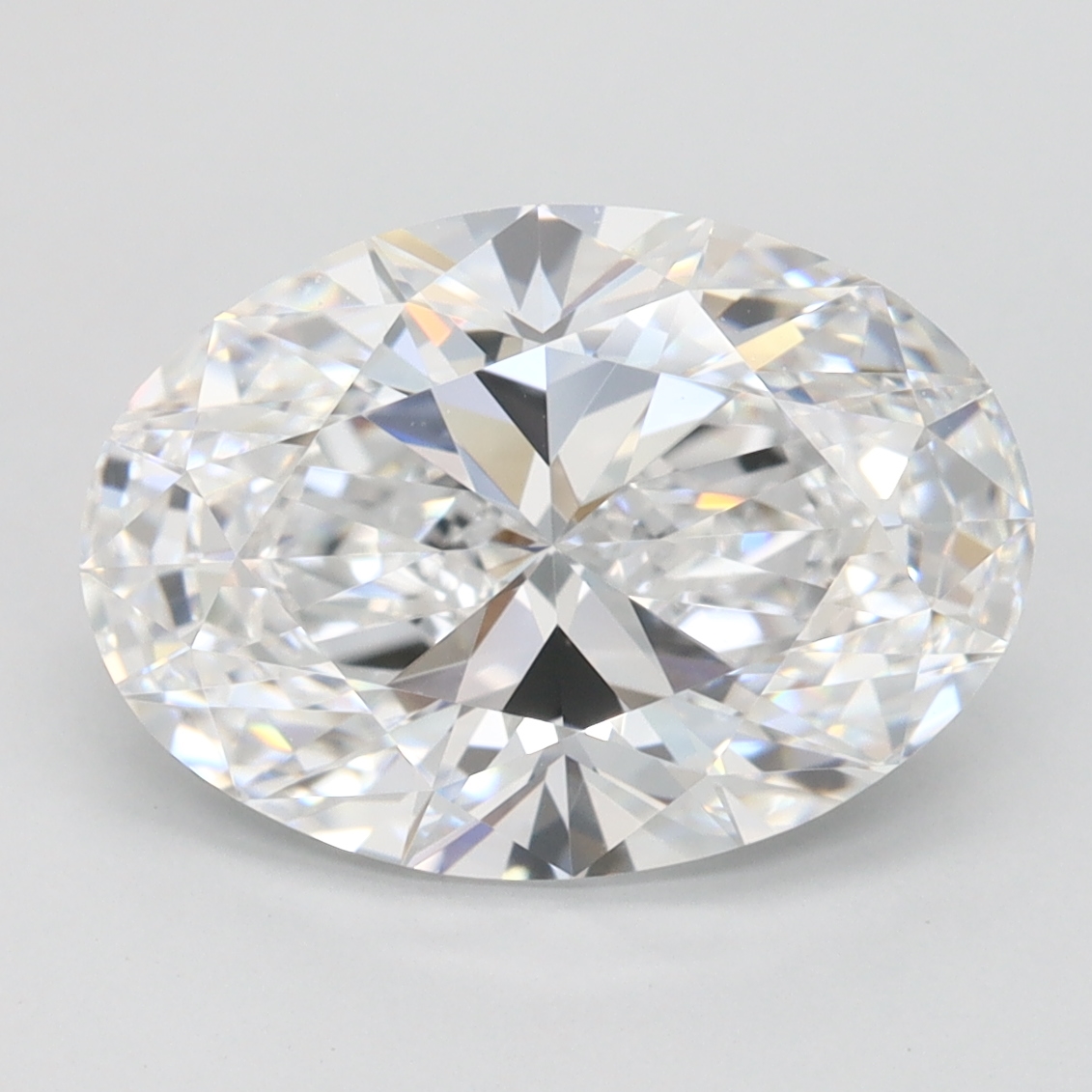 3.02 ct. oval Lab Grown Diamond front image