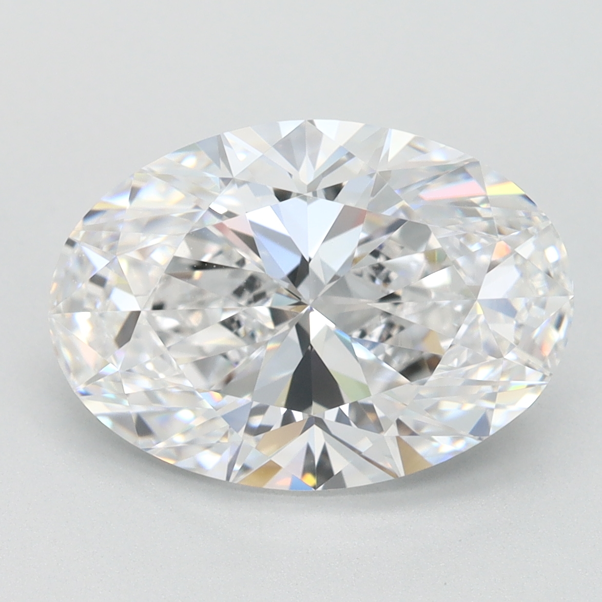 3.50 ct. oval Lab Grown Diamond front image