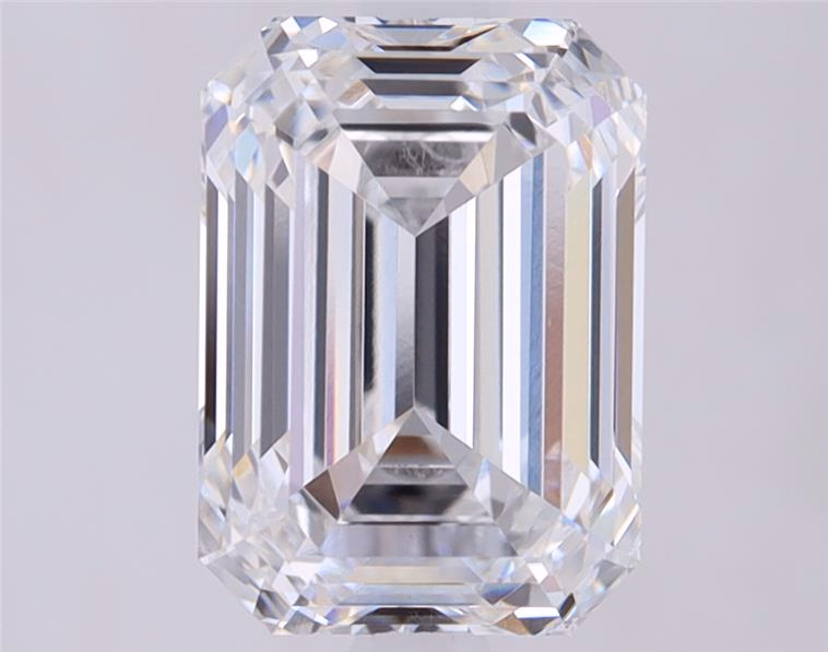 Emerald cut 4.60ct F VVS2