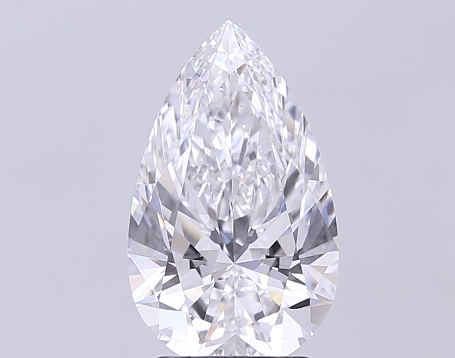 3.02 ct. pear Lab Grown Diamond front image