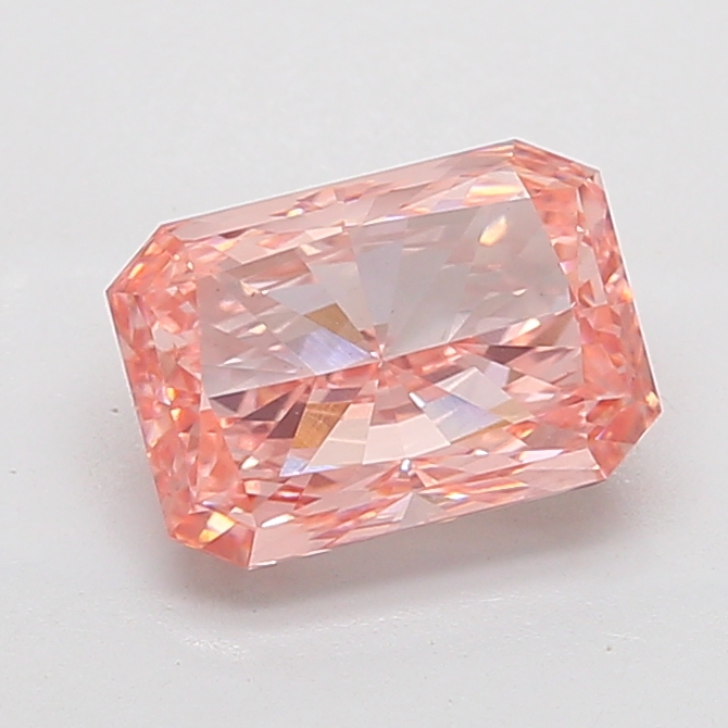 Radiant 4.04ct Fancy Vivid Pink VS1