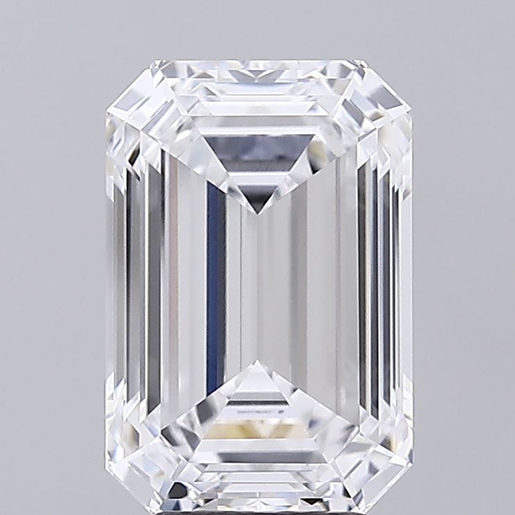 Emerald cut 4.65ct D VVS1