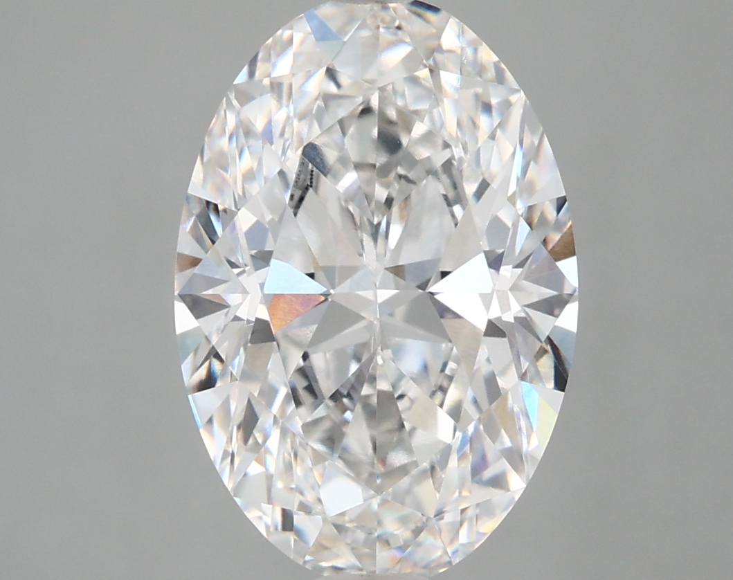 3.92 Carat Oval Cut E IF Diamond - view 1