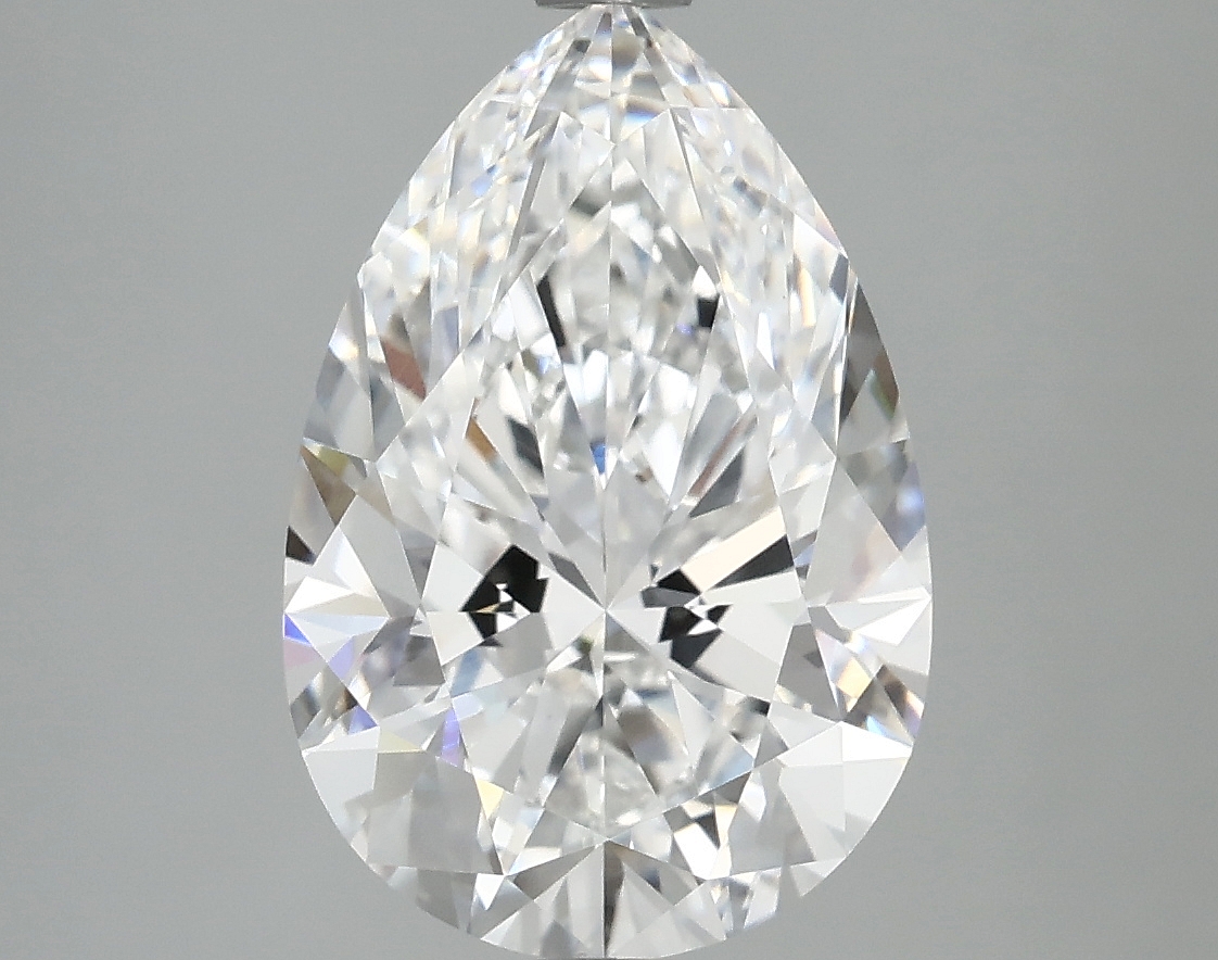 Pear 4.06ct D VVS2