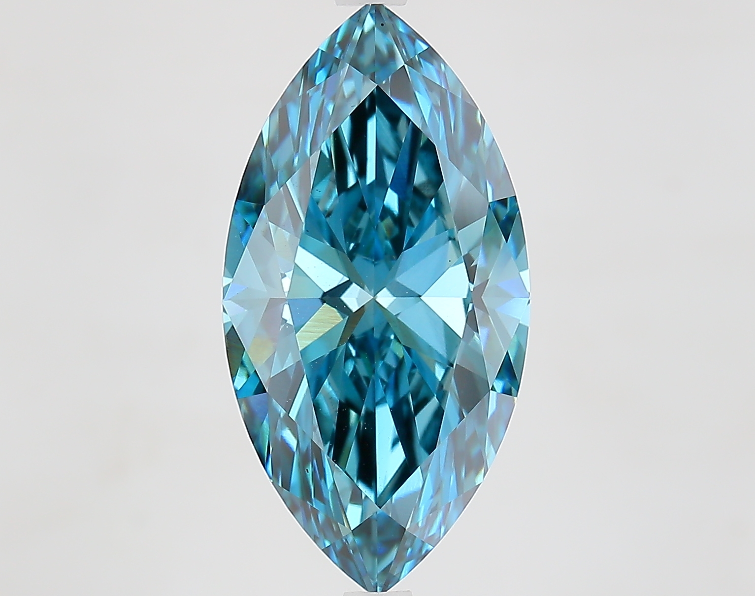 Marquise 5.77ct Fancy Vivid Blue VS1