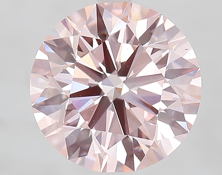Round 4.52ct Fancy Intense Pink VS1