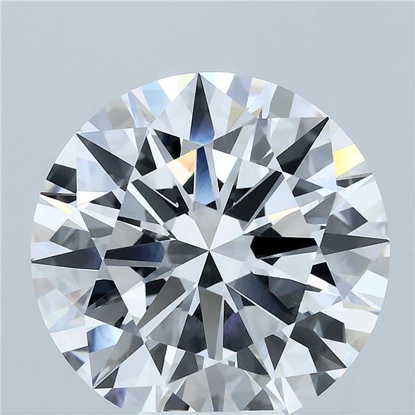 7.52 Carat Round Cut E VVS2 Diamond - view 1
