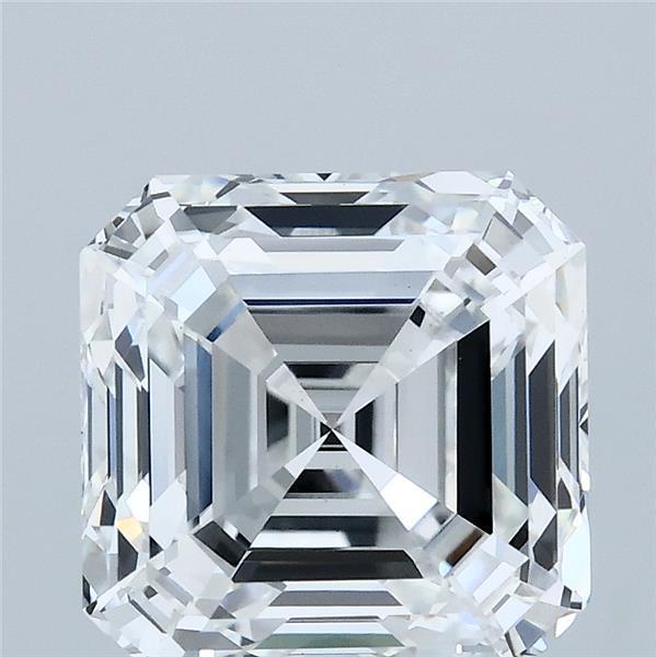 4.05 Carat Asscher Cut E VVS2 Diamond - view 1