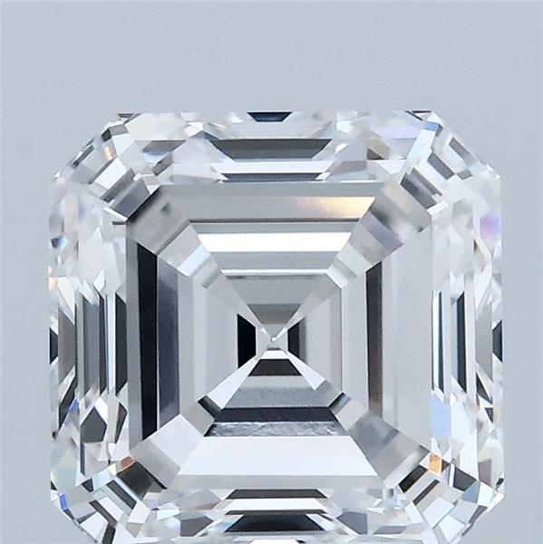 3.10 Carat Asscher Cut D VVS2 Diamond - view 1