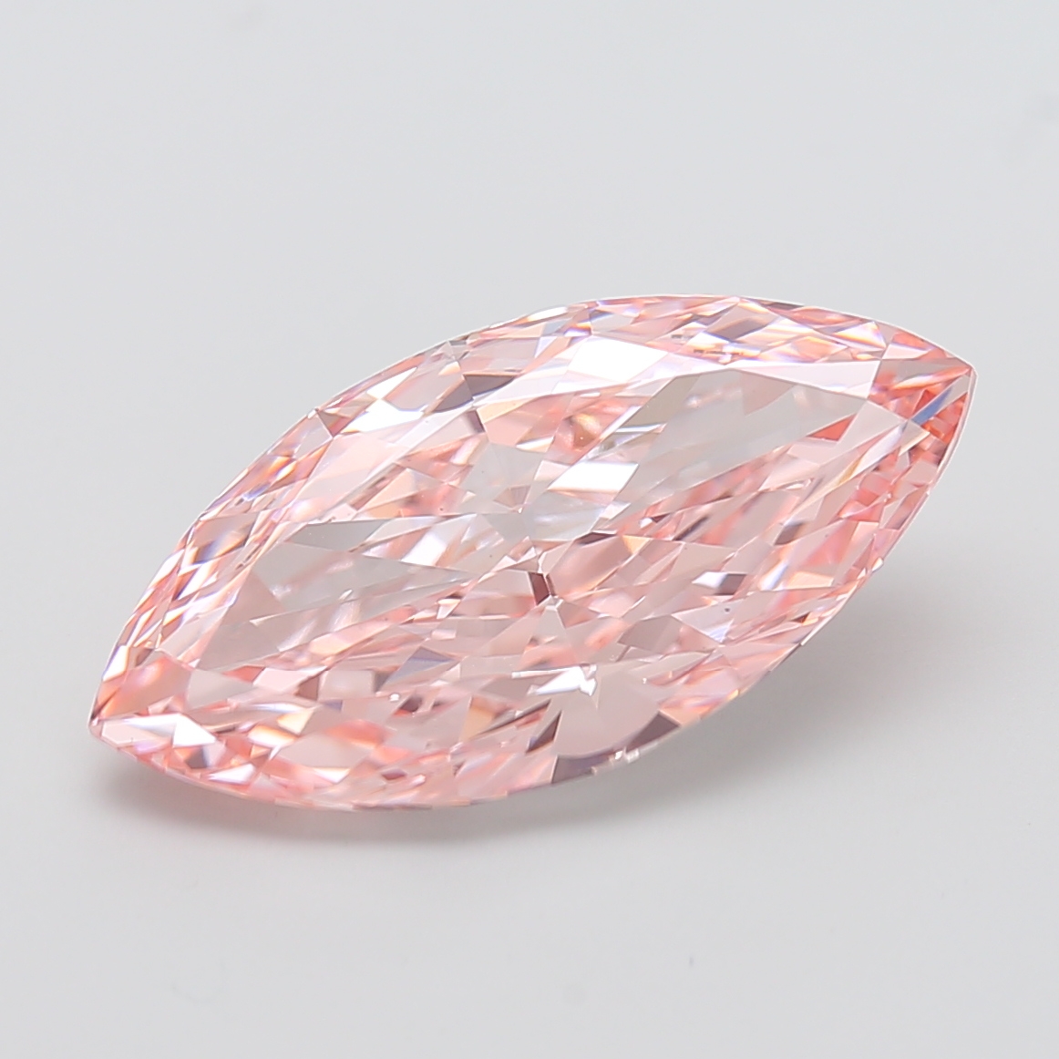 Marquise 10ct Fancy Vivid Pink VS1