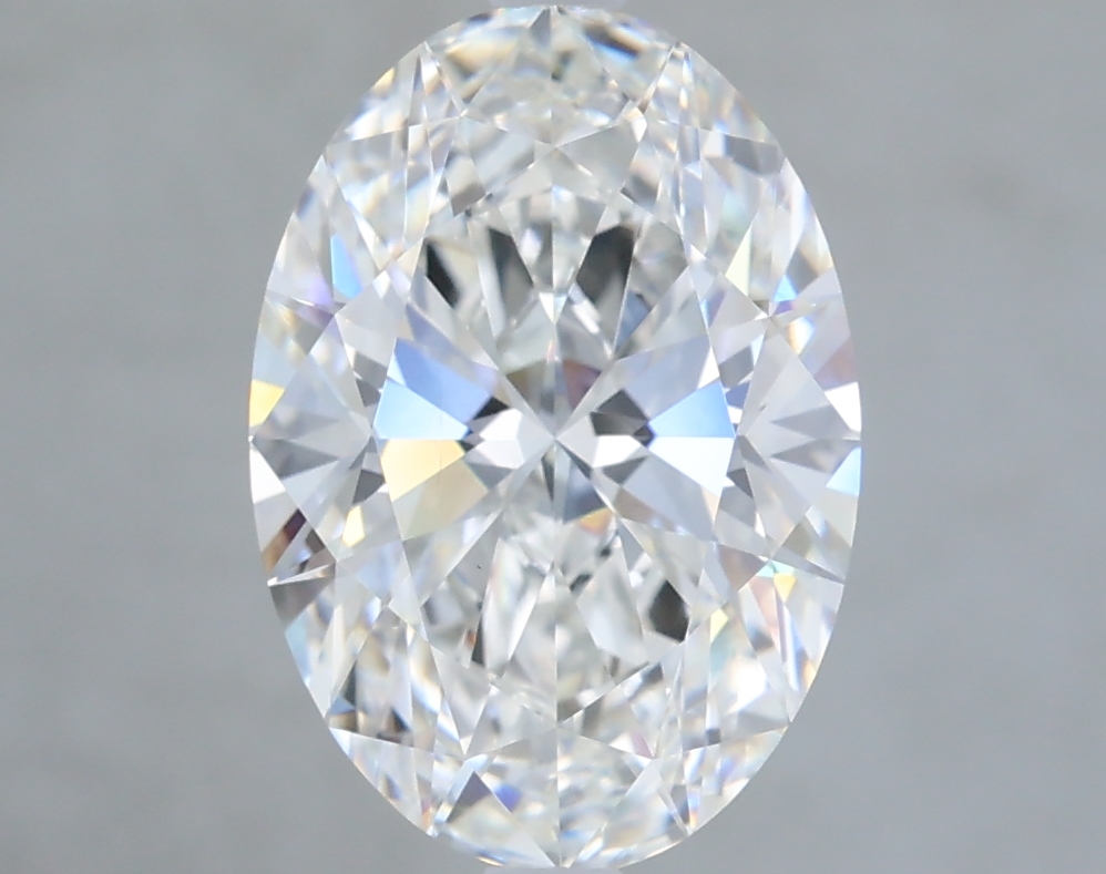3.02 ct. oval Lab Grown Diamond front image