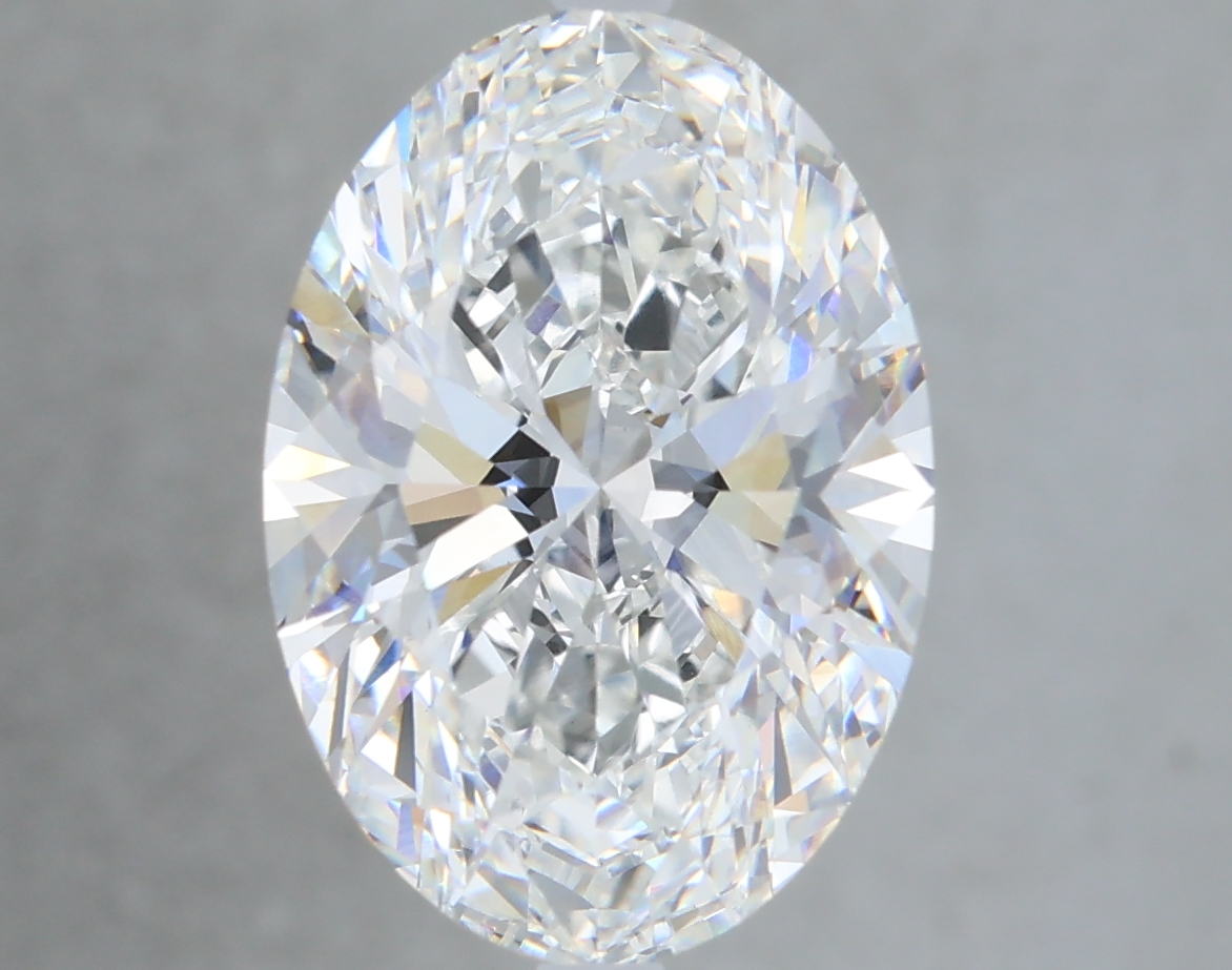 5.02 ct. oval Lab Grown Diamond front image