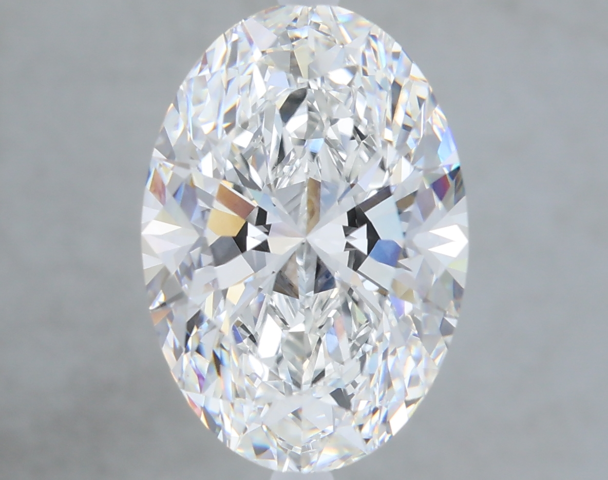 5.05 ct. oval Lab Grown Diamond front image