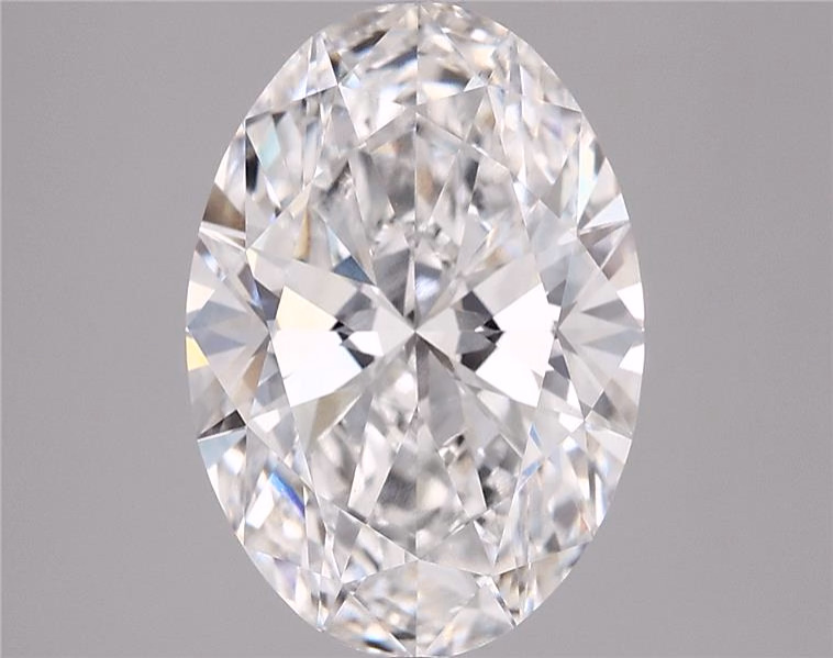 3.90ct Oval Lab-Grown Diamond · E/VS2