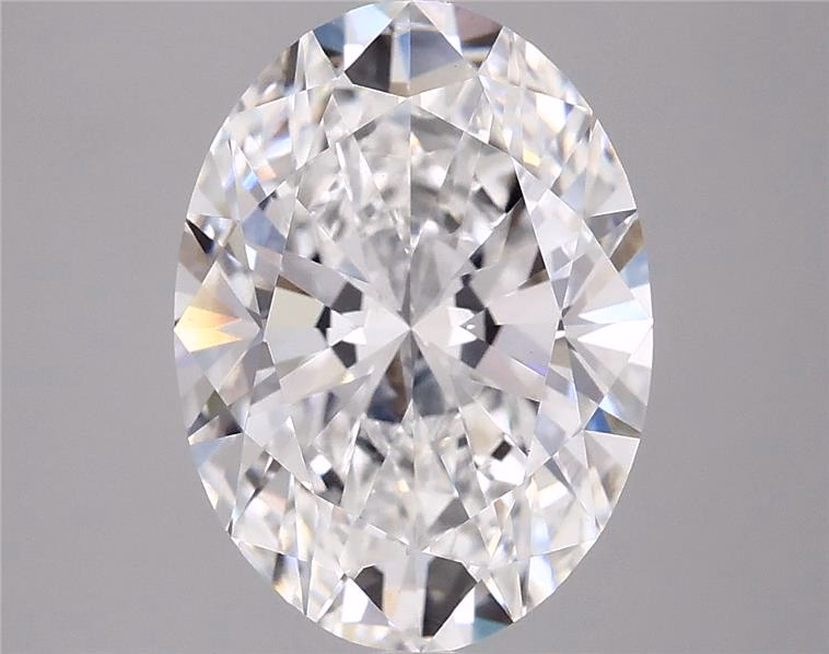 3.90ct Oval Lab-Grown Diamond · E/VS2