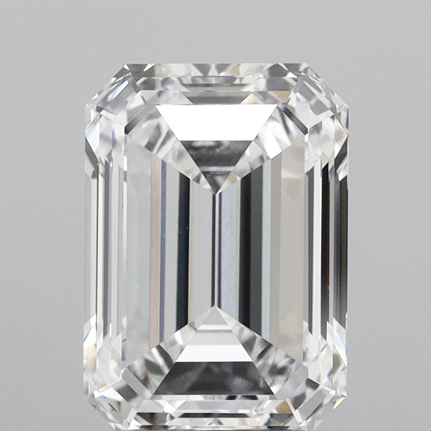 Emerald cut 4.09ct D VVS2