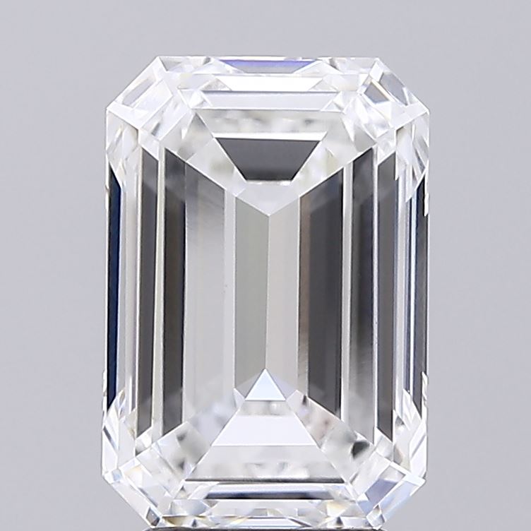 3.90 ct. emerald Lab Grown Diamond front image