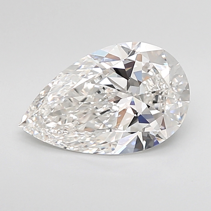 2.03 carat f VS1 EX Cut IGI pear diamond