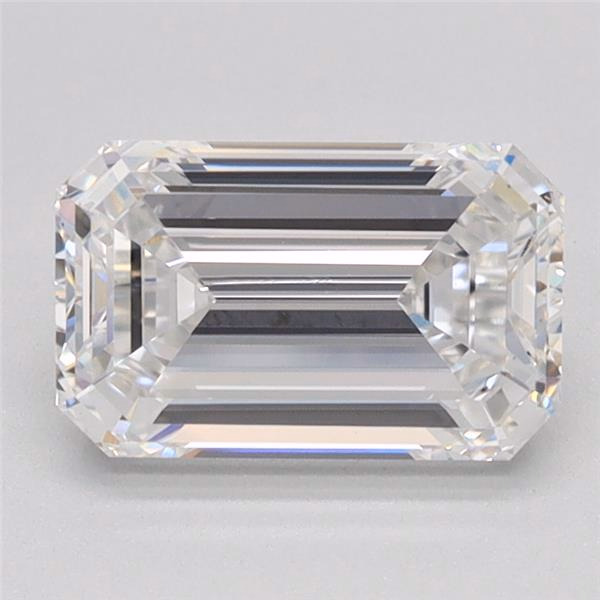 Emerald cut 7.50ct E VVS2