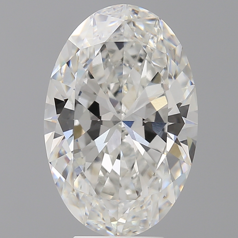 Oval 5.54ct F VVS2