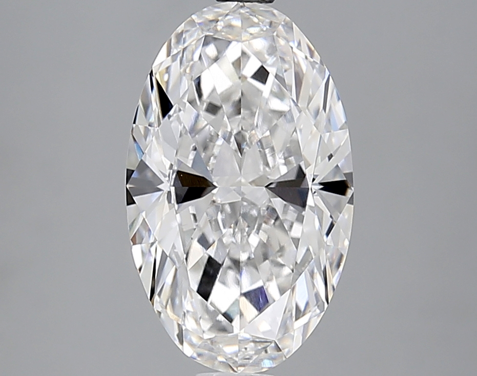2.70 ct. oval Lab Grown Diamond front image