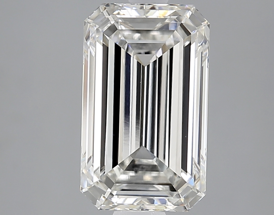 3.04 ct. emerald Lab Grown Diamond front image