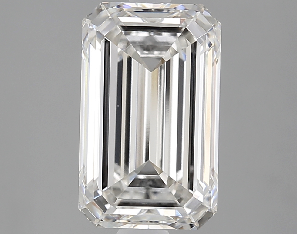 3.02 ct. emerald Lab Grown Diamond front image