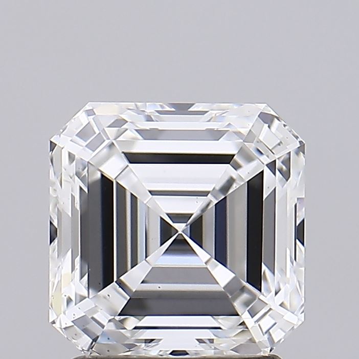 2.03 carat e VS2 EX Cut IGI asscher diamond