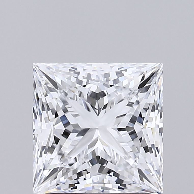 1.47 ct. princess Lab Grown Diamond front image