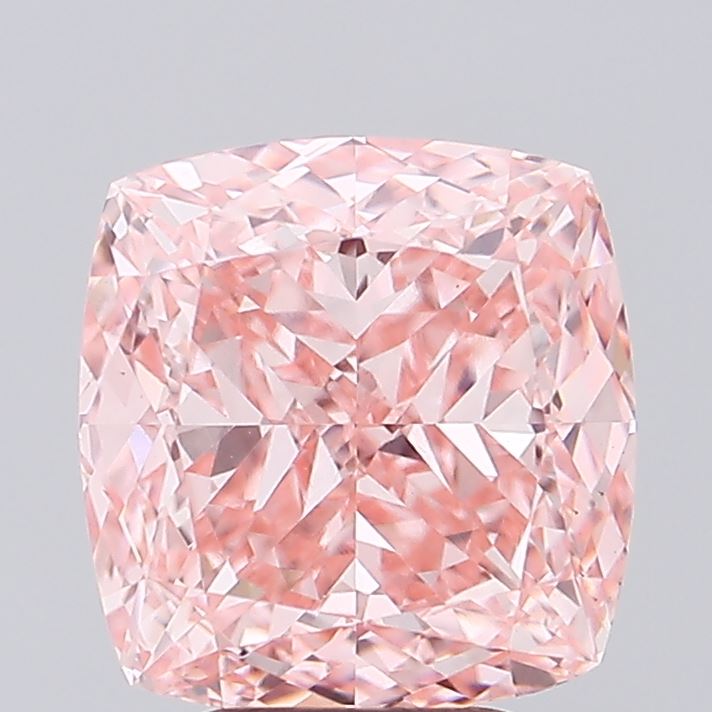 Cushion Modified 4.62ct Fancy Vivid Pink VS1