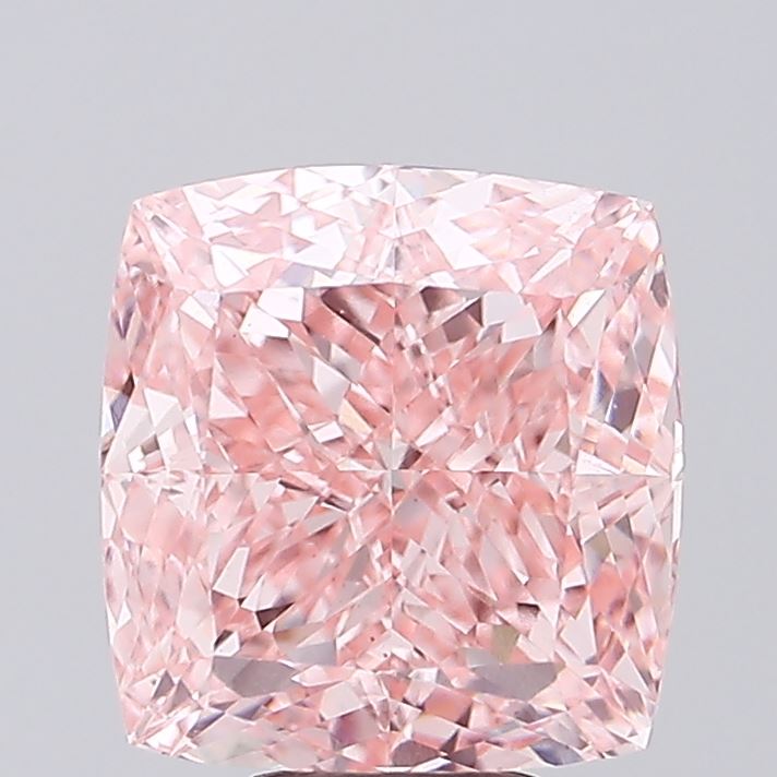 Cushion Modified 7.51ct Fancy Vivid Pink VS1