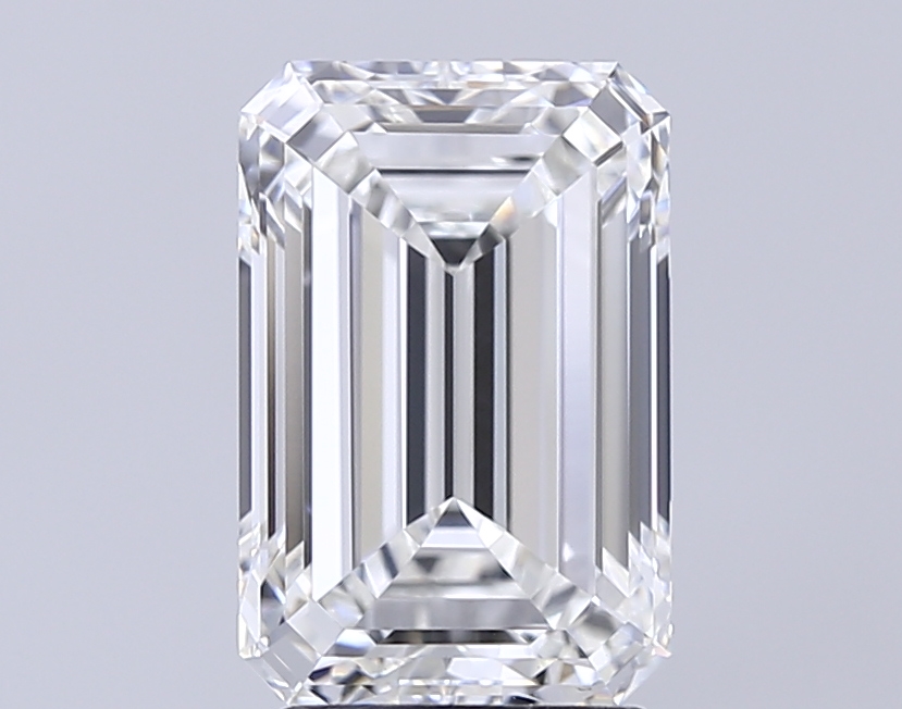 2.53 ct. emerald Lab Grown Diamond front image