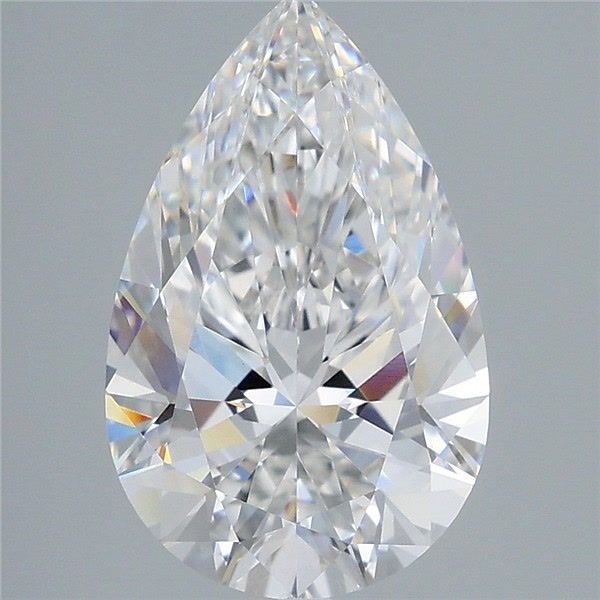 Pear 4.02ct E VVS2