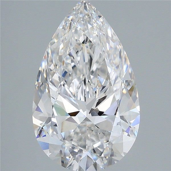 Pear 4.03ct E VS1
