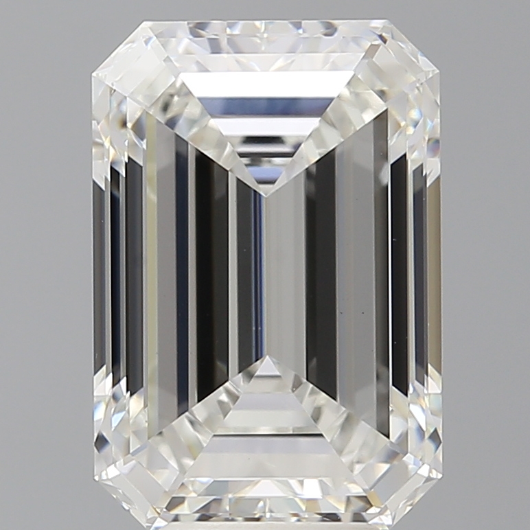 Emerald cut 6.50ct F VS1