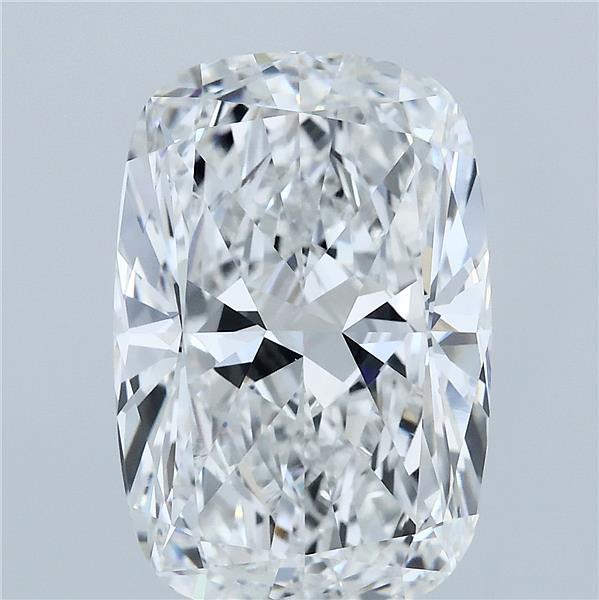 7.01 Carat Cushion Cut E VVS2 Diamond - view 1