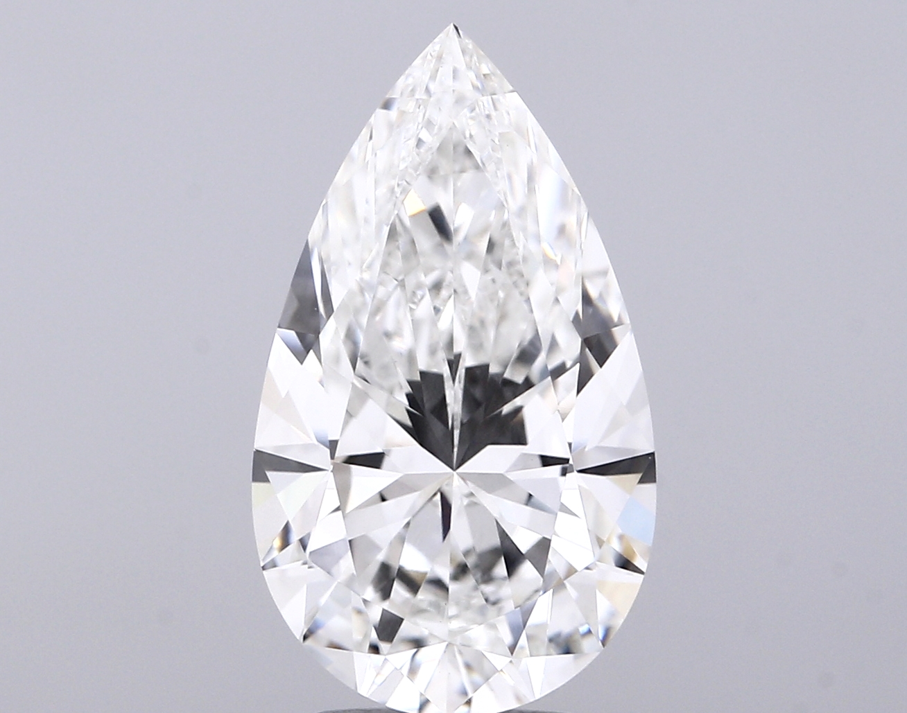 5.01 ct. pear Lab Grown Diamond front image