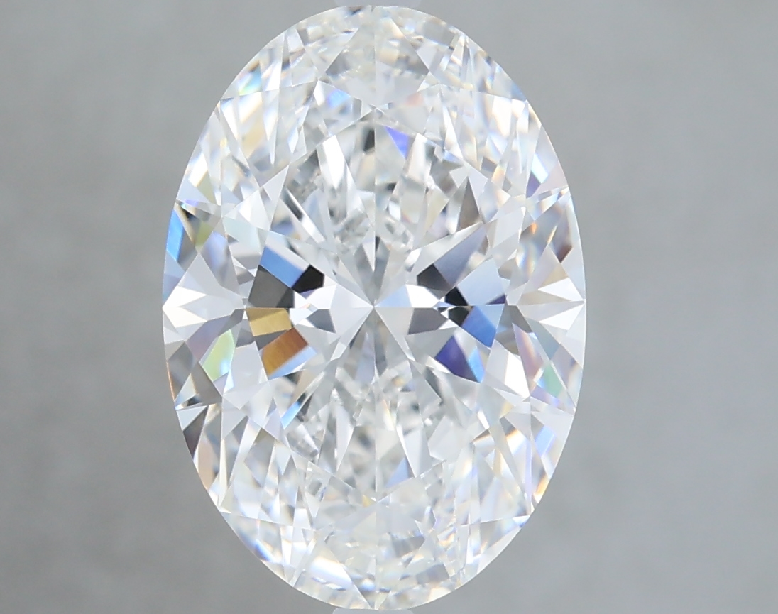 4.09 ct. oval Lab Grown Diamond front image