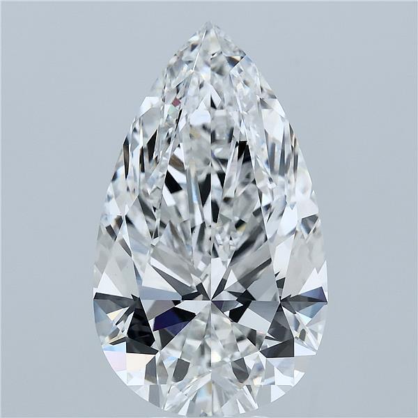 Pear 8.01ct E VVS2