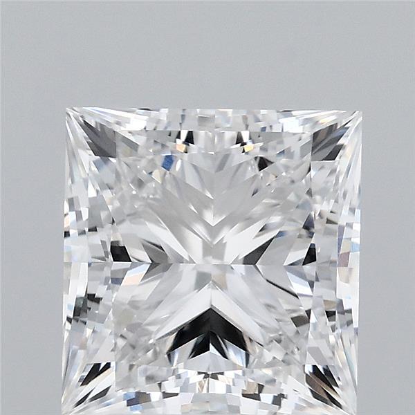 3.52 Carat Princess Cut D VVS2 Diamond - view 1