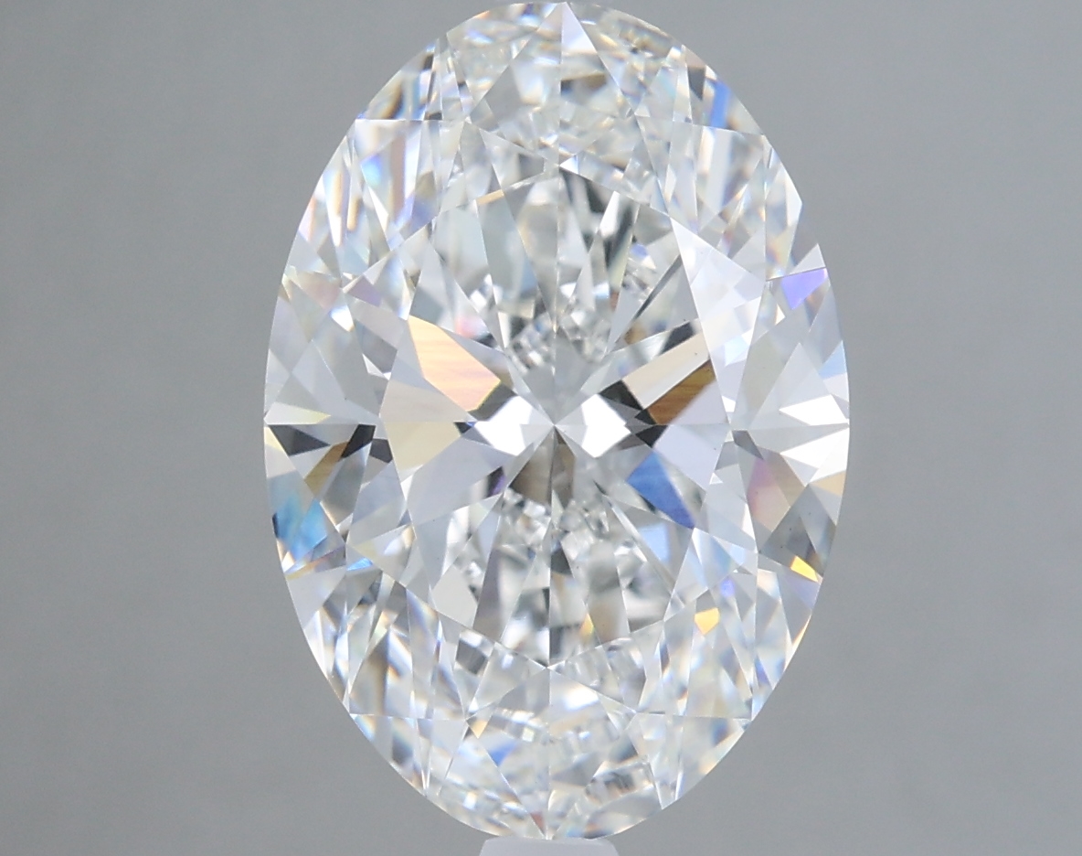 5.05 ct. oval Lab Grown Diamond front image