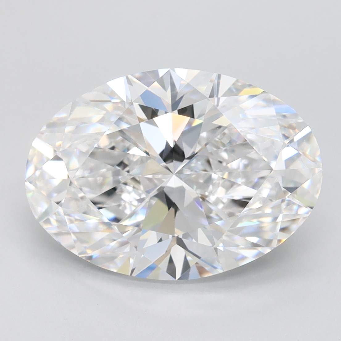 3.01 ct. oval Lab Grown Diamond front image