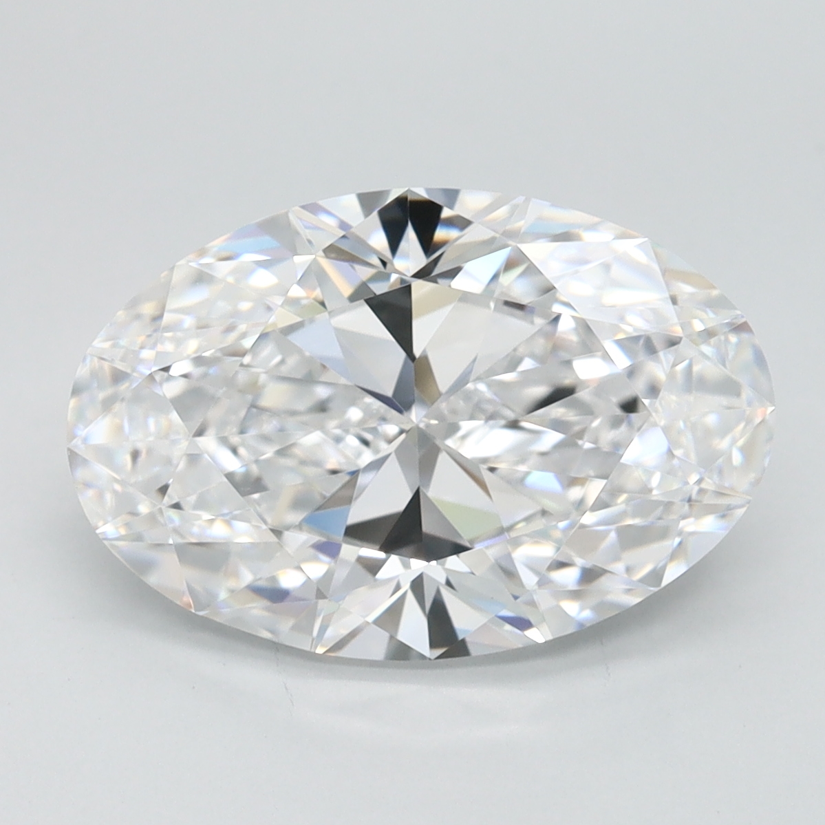 3.01 ct. oval Lab Grown Diamond front image