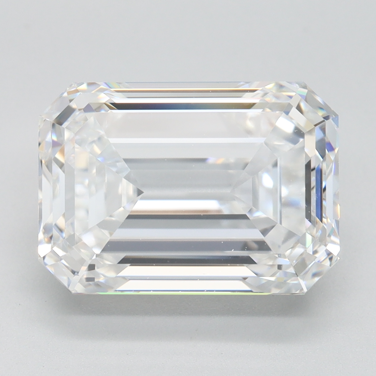 6.08 ct. emerald Lab Grown Diamond front image