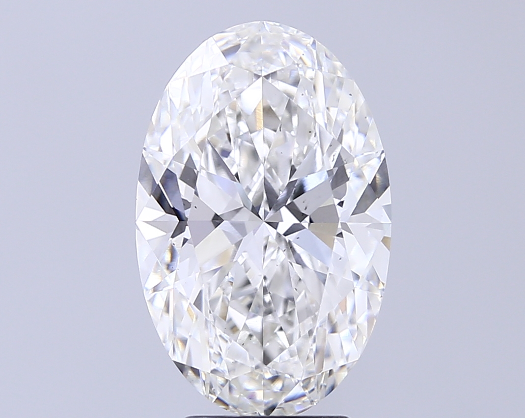 Oval 5.03ct F VS2