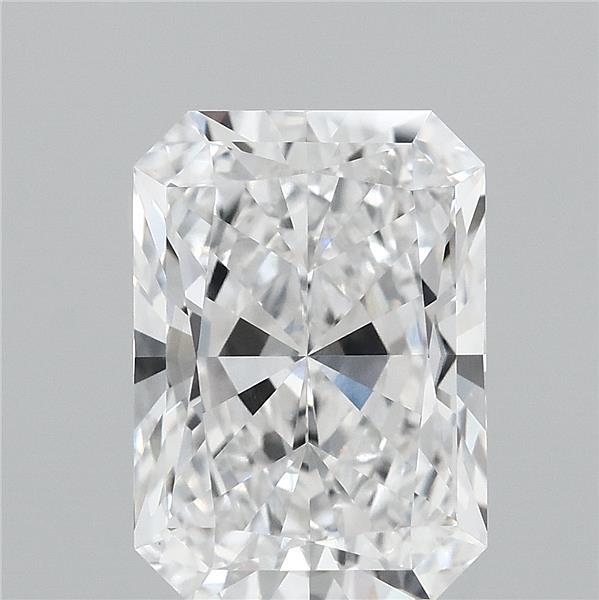 4.11 Carat Radiant Cut E VVS2 Diamond - view 1