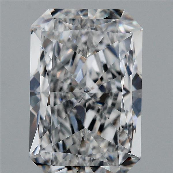 4.01 Carat Radiant Cut E VVS2 Diamond - view 1