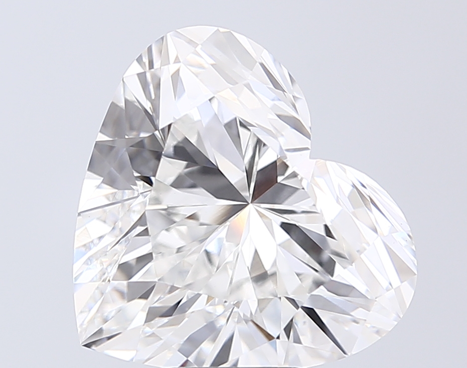 6.78 ct. heart Lab Grown Diamond front image